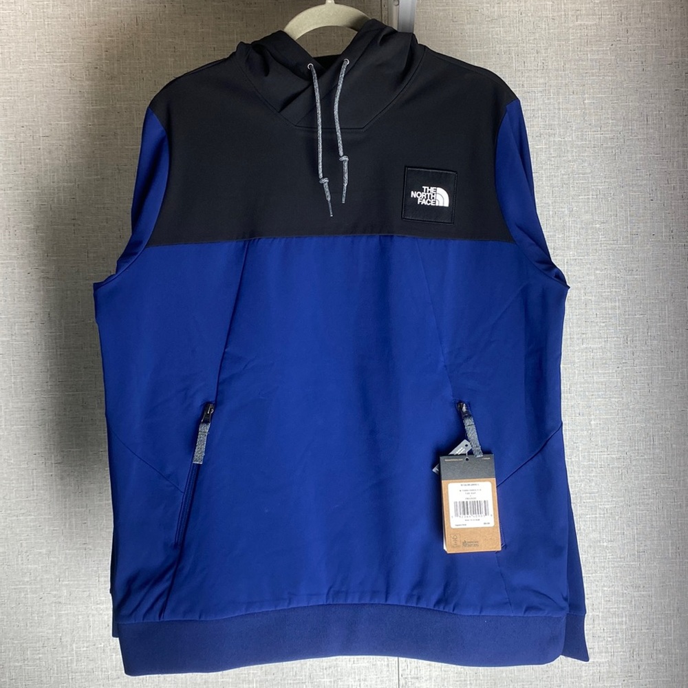 NORTH FACE - Tekno Pullover Hoodie - Blue - Women Medium